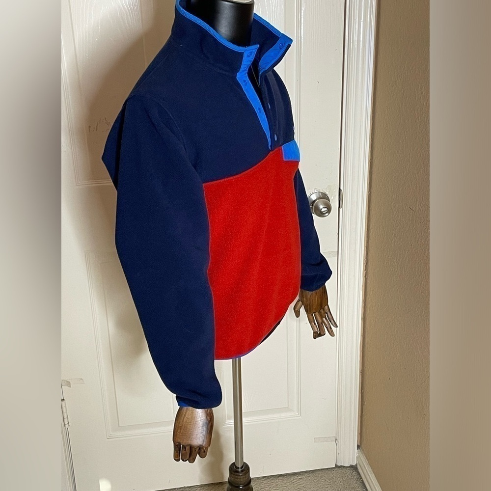 Patagonia Lightweight Synchilla Snap-T Fleece Pullover Color Block Sweater XS - Picture 4 of 10